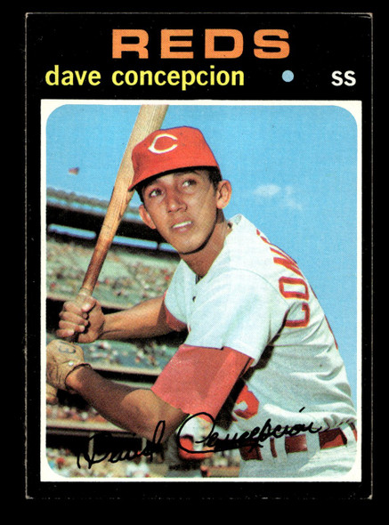 1971 Topps Dave Concepcion #14 Cincinnati Reds RC Fair front of card