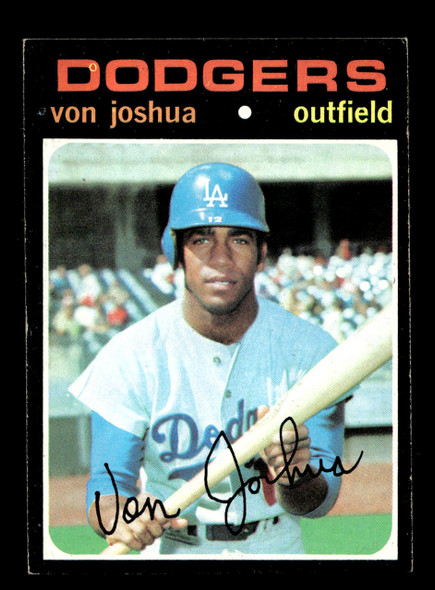 1971 Topps Von Joshua #57 Los Angeles Dodgers RC Good front of card