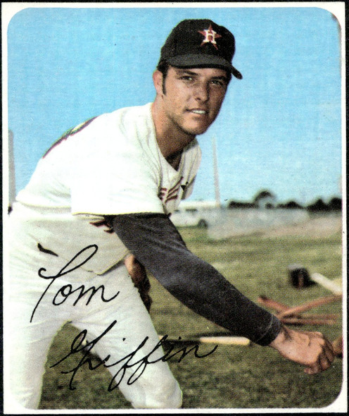 1971 Topps Tom Griffin #471 Houston Astros Good front of card