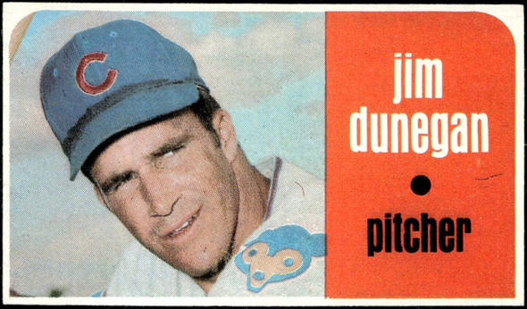 1971 Topps Jim Dunegan, Roe Skidmore #121 Chicago Cubs Rookie Stars RC VG front of card