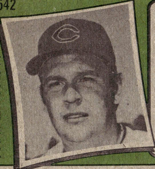 1971 Topps Bob Miller #542 Chicago Cubs Good back of card