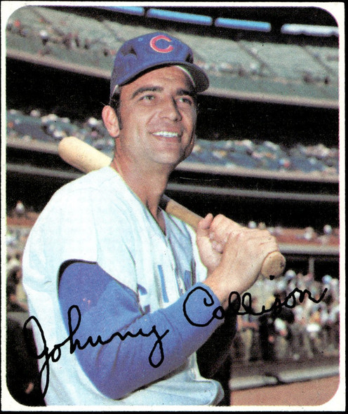 1971 Topps Johnny Callison #12 Chicago Cubs Good front of card