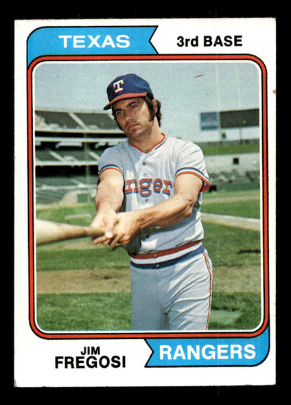 1974 Topps Jim Fregosi #196 Texas Rangers VG front of card
