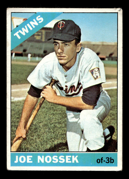1966 Topps Joe Nossek #22 Minnesota Twins VG front of card