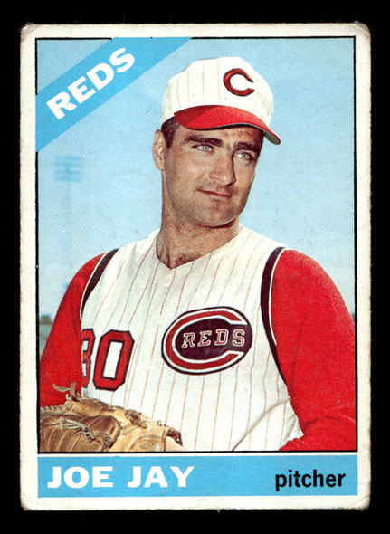 1966 Topps Joe Jay #406 Cincinnati Reds VG front of card