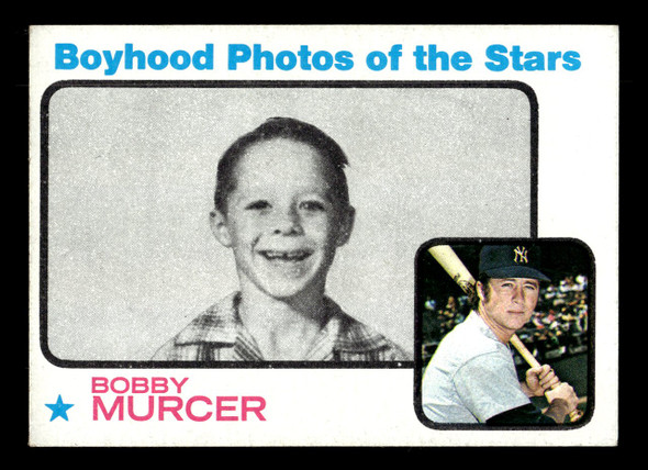 1973 Topps Bobby Murcer #343 VG Example A front of card
