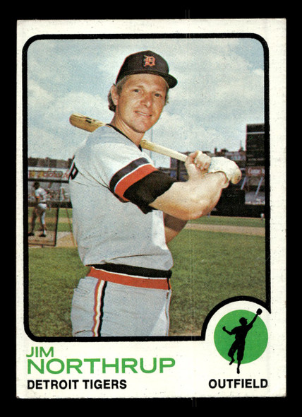 1973 Topps Jim Northrup #168 Detroit Tigers VG front of card