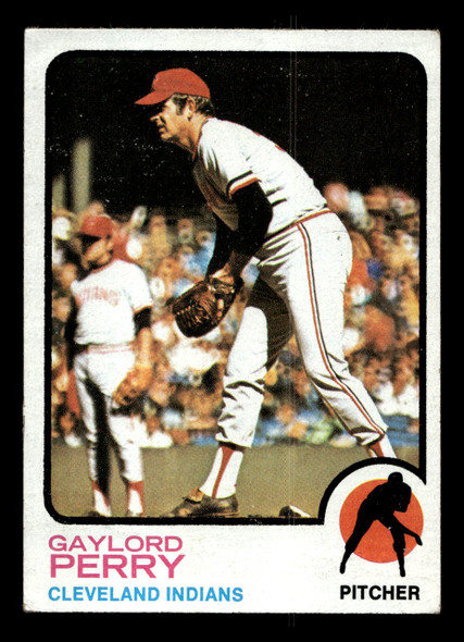 1973 Topps Gaylord Perry #400 Cleveland Indians HOF VG front of card