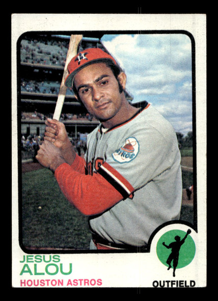 1973 Topps Jesus Alou #93 Houston Astros VG front of card