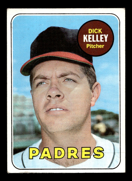 1969 Topps Dick Kelley #359 San Diego Padres VG-EX front of card
