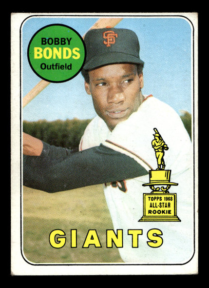 1969 Topps Bobby Bonds #630 San Francisco Giants High Number VG-EX front of card