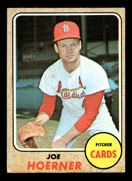 1968 Topps Joe Hoerner #227 St. Louis Cardinals Low Grade - Marks front of card