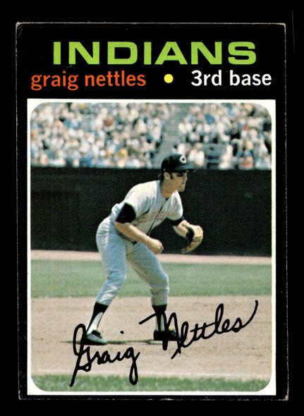 1971 Topps Graig Nettles #324 Cleveland Indians Good - Front