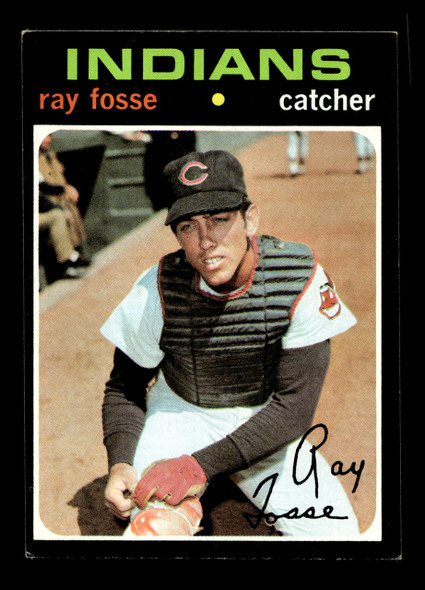 1971 Topps Ray Fosse #125 Cleveland Indians VG - Front