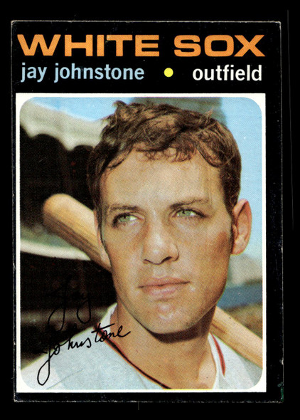 1971 Topps Jay Johnstone #292 Chicago White Sox Low Grade - Marks - Front
