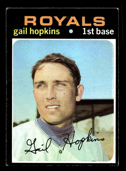 1971 Topps Gail Hopkins #269 Kansas City Royals Good - Front