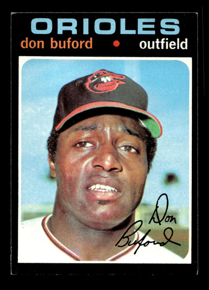 1971 Topps Don Buford #29 Baltimore Orioles VG - Front