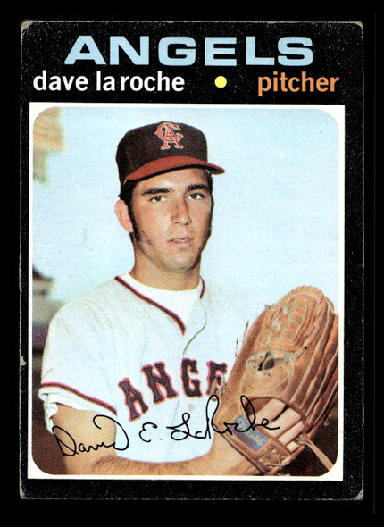 1971 Topps Dave LaRoche #174 California Angels RC Good - Front