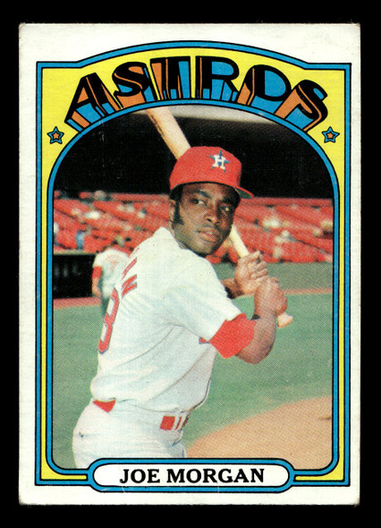1972 Topps Joe Morgan #132 Houston Astros HOF Good - Front