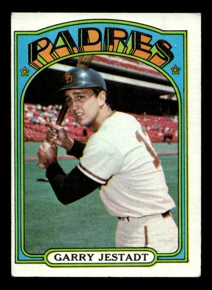 1972 Topps Garry Jestadt #143 San Diego Padres Low Grade - Creases - Front