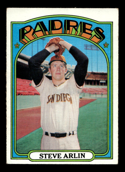 1972 Topps Steve Arlin #78 San Diego Padres RC Low Grade - Marks - Front