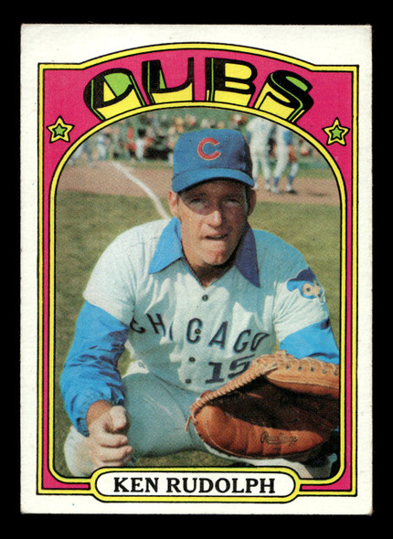 1972 Topps Ken Rudolph #271 Chicago Cubs Low Grade - Marks - Front