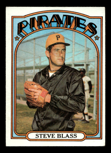1972 Topps Steve Blass #320 Pittsburgh Pirates Good - Front