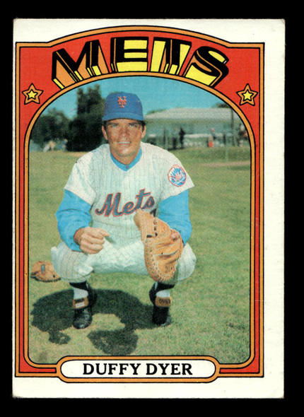 1972 Topps Duffy Dyer #127 New York Mets Good - Front