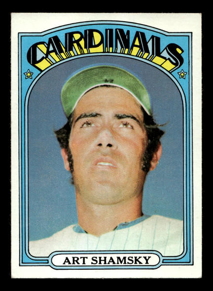 1972 Topps Art Shamsky #353 St. Louis Cardinals VG - Front