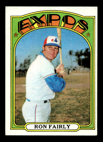 1972 Topps Ron Fairly #405 Montreal Expos VG - Front