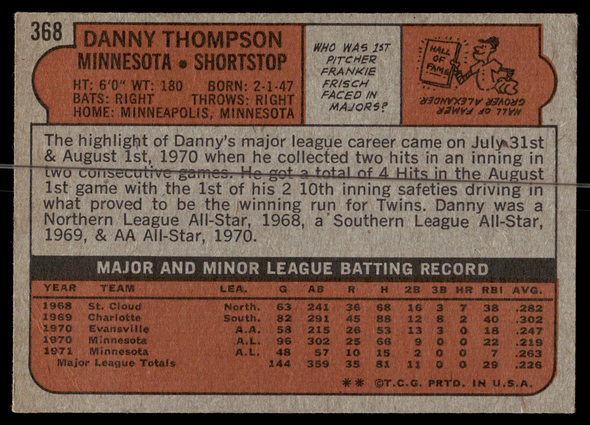 Back of the exact raw card, pair 0059; uncropped full edges.
