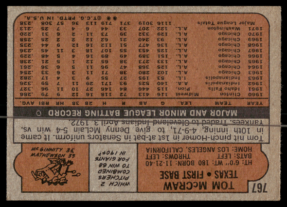 Back of the exact raw card, pair 0086; uncropped full edges.