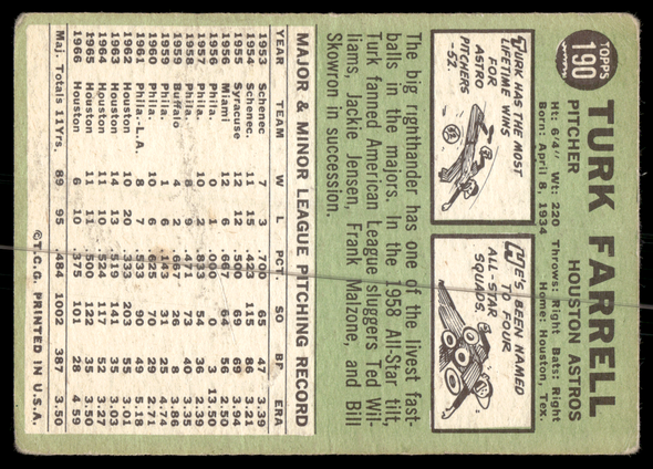 Back of the exact raw card, pair 0593; uncropped full edges.