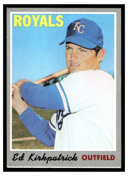 1970 Topps Baseball Ed Kirkpatrick #165 VG-EX front of card