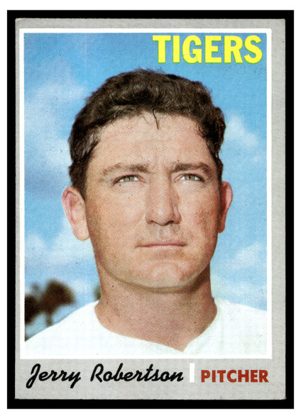 1970 Topps Baseball Jerry Robertson #661 VG front of card