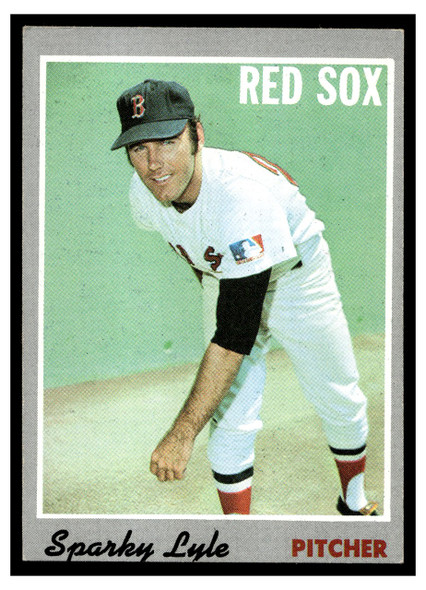 1970 Topps Baseball Sparky Lyle #116 VG front of card