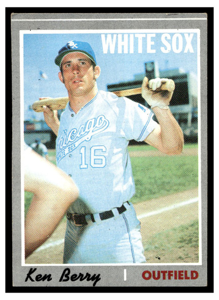1970 Topps Baseball Ken Berry #239 VG front of card