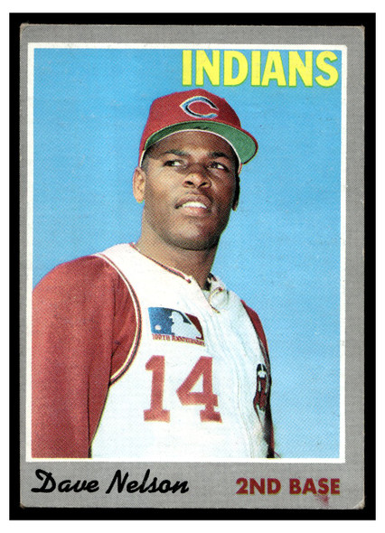 1970 Topps Baseball Dave Nelson #112 VG front of card