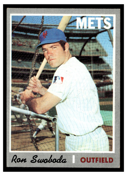 1970 Topps Baseball Ron Swoboda #431 VG-EX front of card