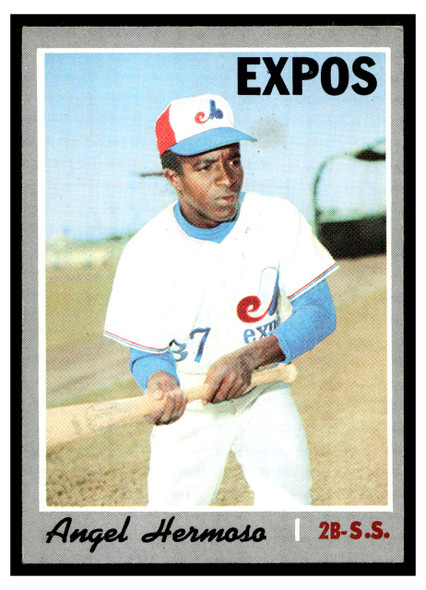 1970 Topps Baseball Angel Hermoso #147 VG front of card