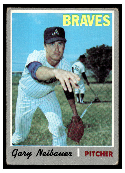 1970 Topps Baseball Gary Neibauer #384 VG front of card