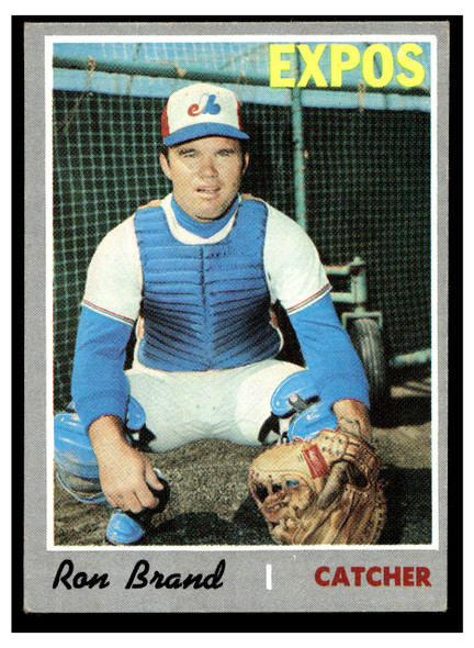 1970 Topps Baseball Ron Brand #221 VG front of card