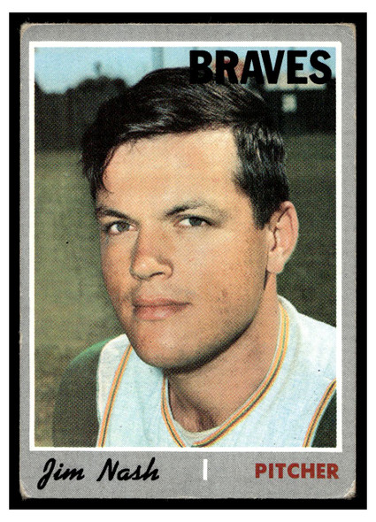 1970 Topps Baseball Jim Nash #171 VG front of card