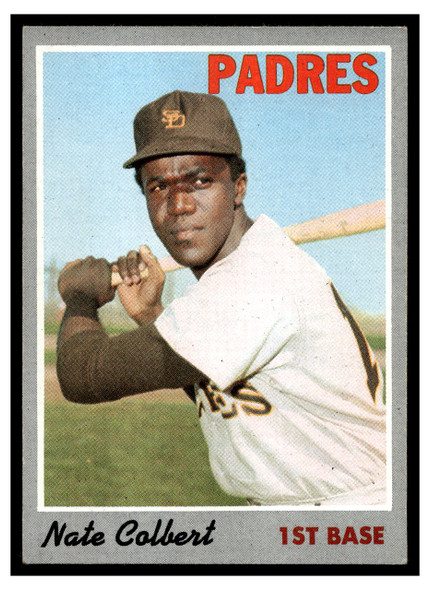 1970 Topps Baseball Nate Colbert #11 VG-EX front of card