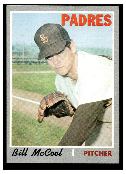 1970 Topps Baseball Bill McCool #314 VG front of card