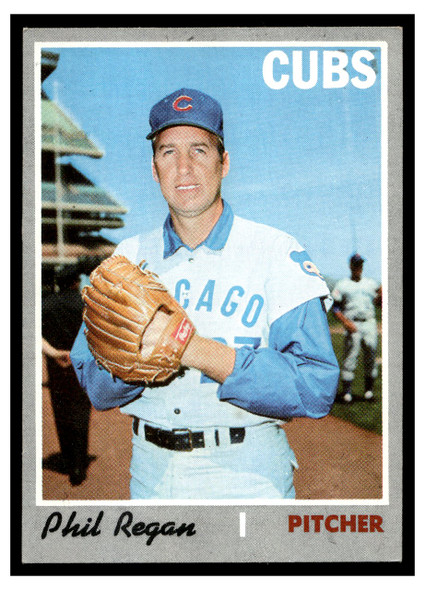 1970 Topps Baseball Phil Regan #334 VG front of card