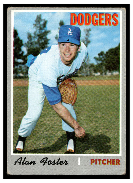 1970 Topps Baseball Alan Foster #369 VG-EX front of card