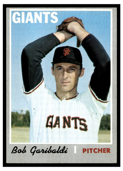 1970 Topps Baseball Bob Garibaldi #681 VG-EX front of card