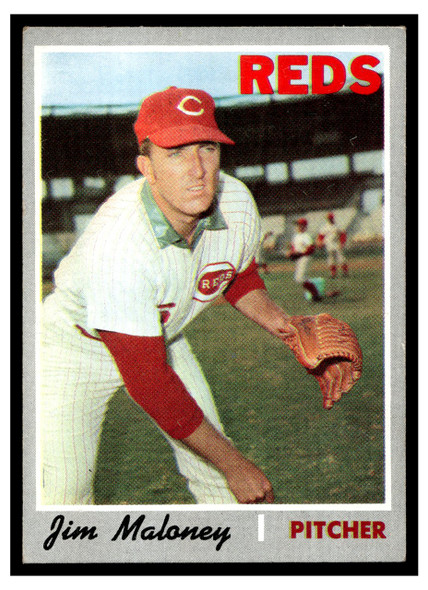 1970 Topps Baseball Jim Maloney #320 VG front of card