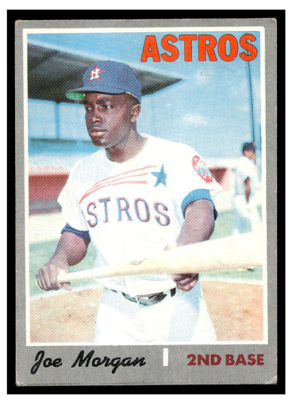 1970 Topps Baseball Joe Morgan #537 HOF VG-EX front of card